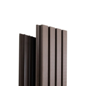 Фасадная доска Deko Home Техно реечная 200х26х3000 Венге