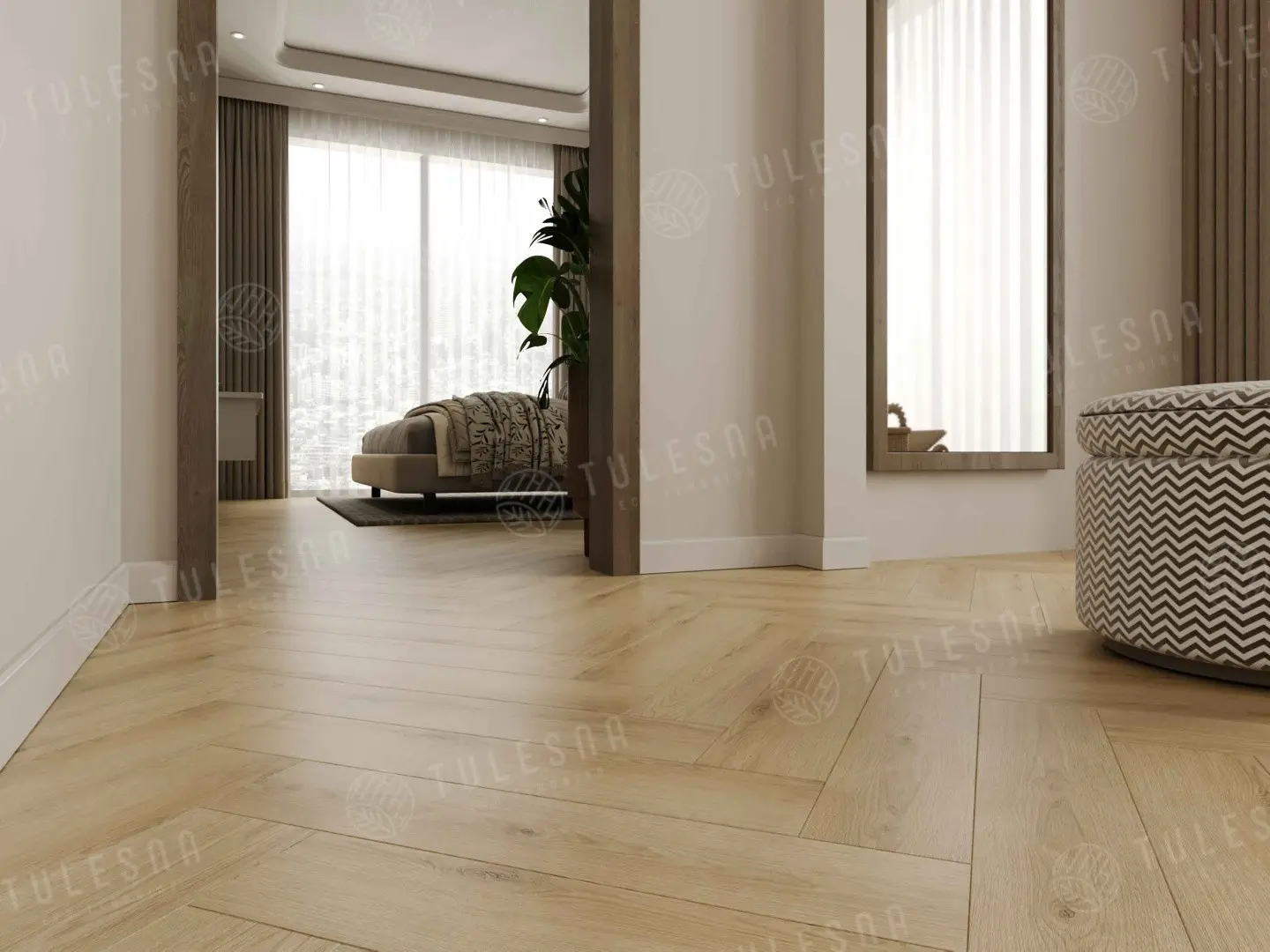 ПВХ-плитка Tulesna Art Parquet LVT Famoso 1005-301