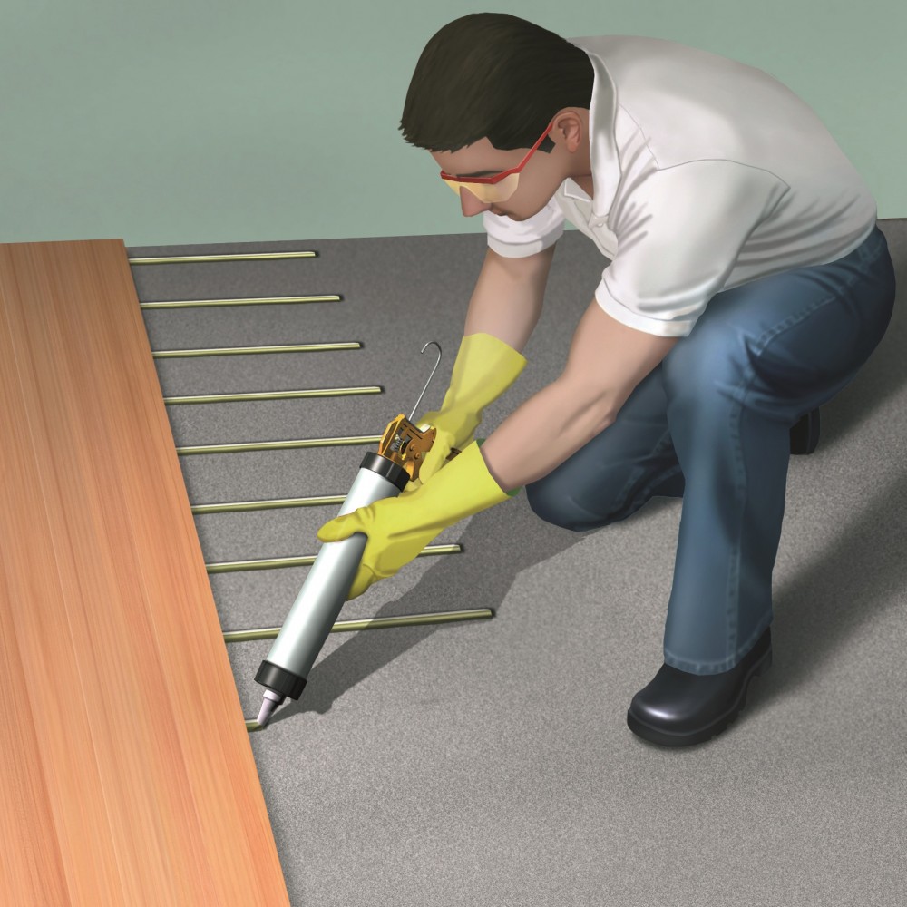 Клей для паркета SikaBond-52 Parquet 424419 эластичный 0,6 л