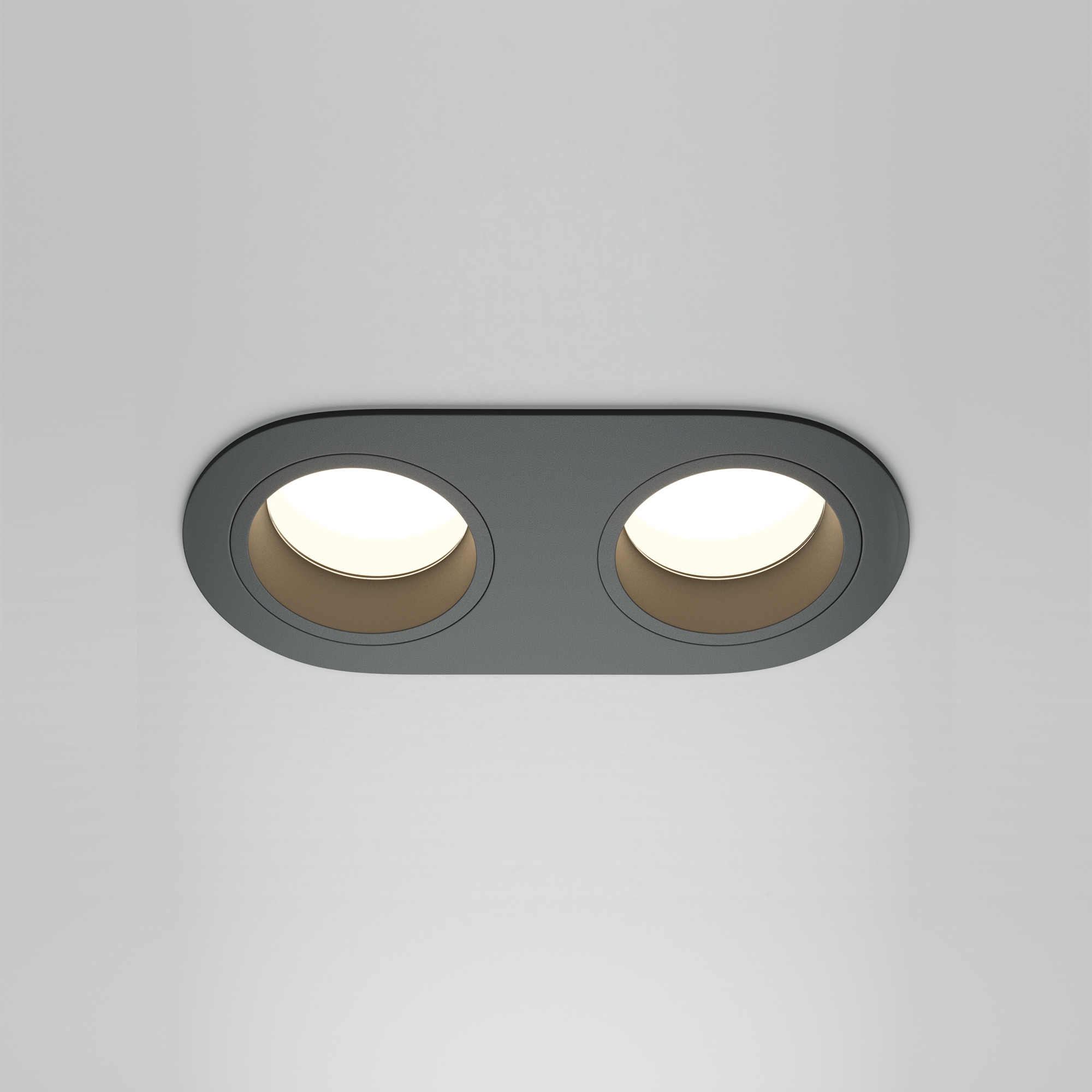 Встраиваемый светильник Technical DL126-02-GU10-B