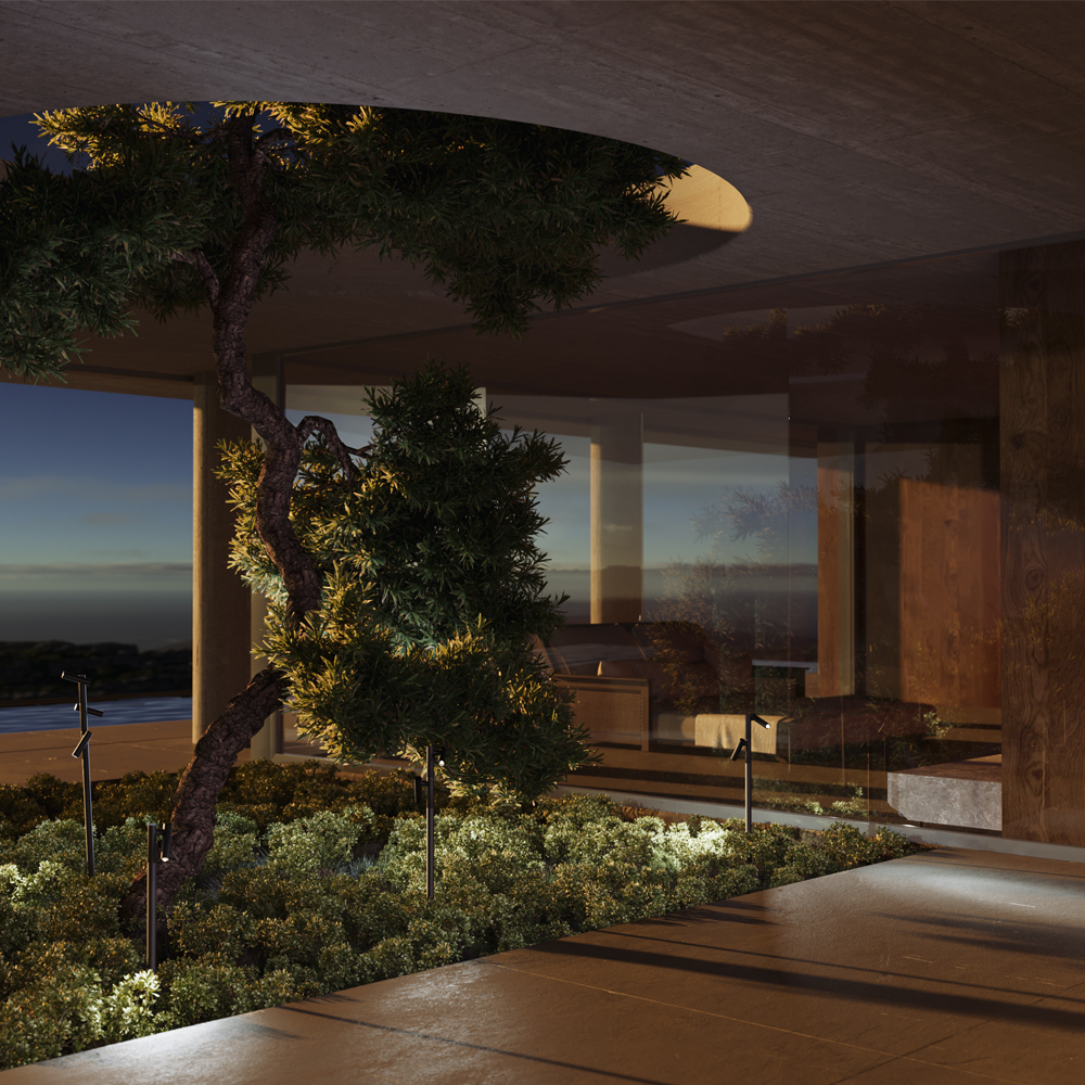 Ландшафтный светильник Outdoor O494FL-L20B3K