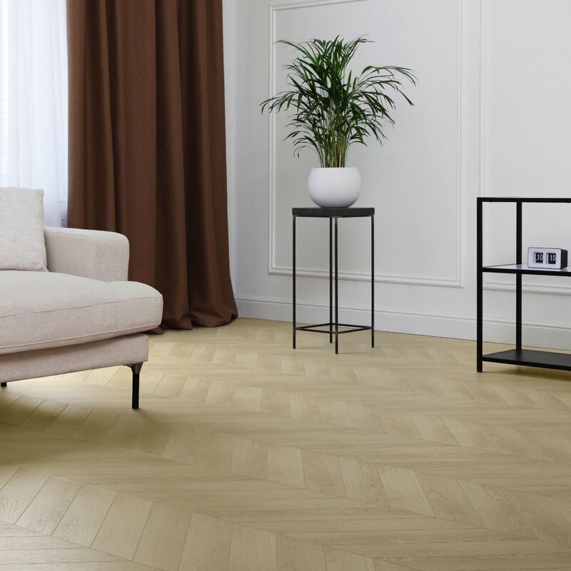 Кварц виниловый ламинат Aquafloor Chevron Premium (Parquet) AF7015CVR