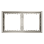 Рамка пластиковая VOLTUM S70 на 2 поста, (кашемир)