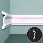 Молдинг Bello Deco М1 45x17x2000