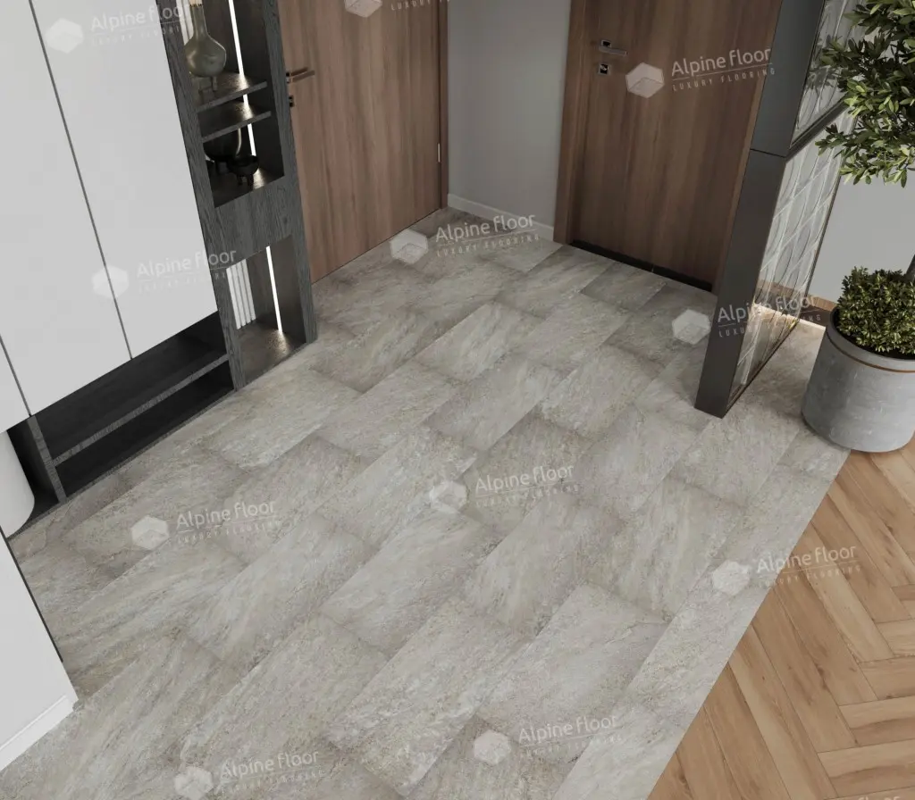 SPC Ламинат Alpine Floor SPC Stone Mineral Core ЕСО 4-13 Шеффилд 4V 43кл