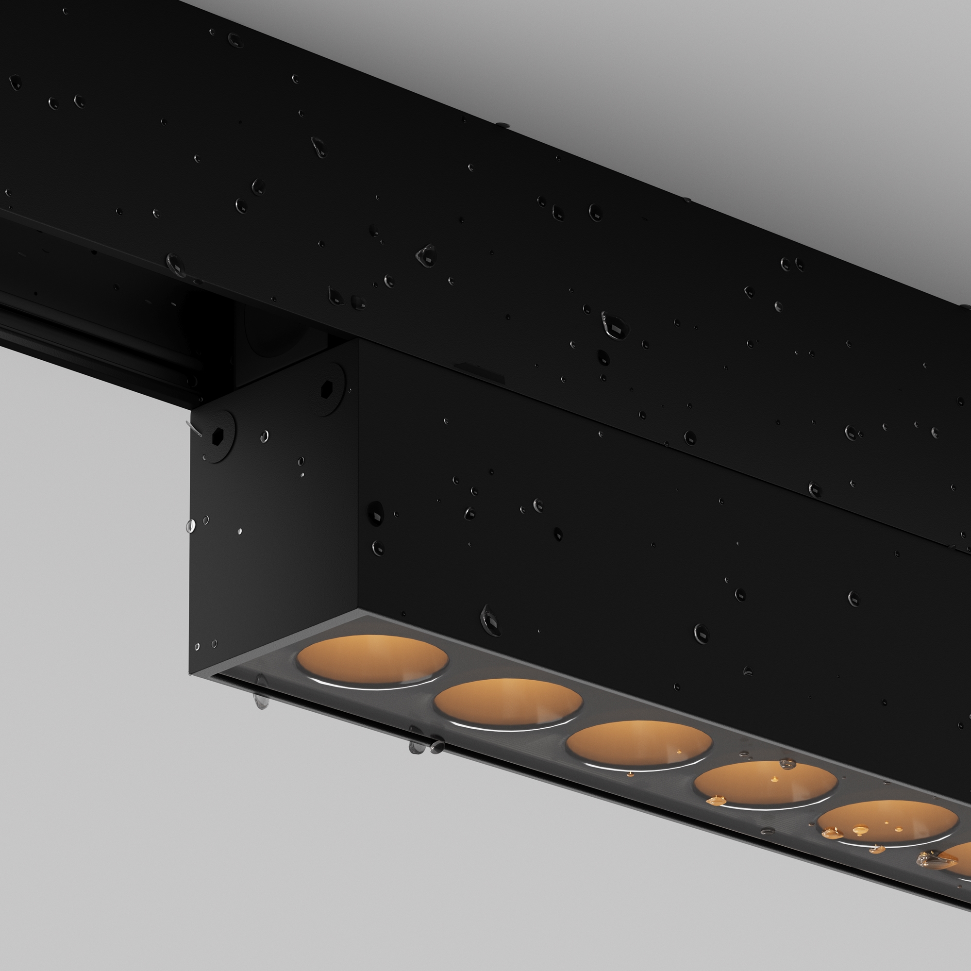 Уличный трековый светильник Outdoor O-TR02-2-S-24WB3K