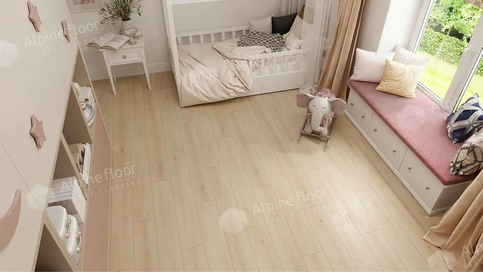 ПВХ-плитка Alpine Floor Grand Sequoia LVT ECO 11-2402 Гигантум