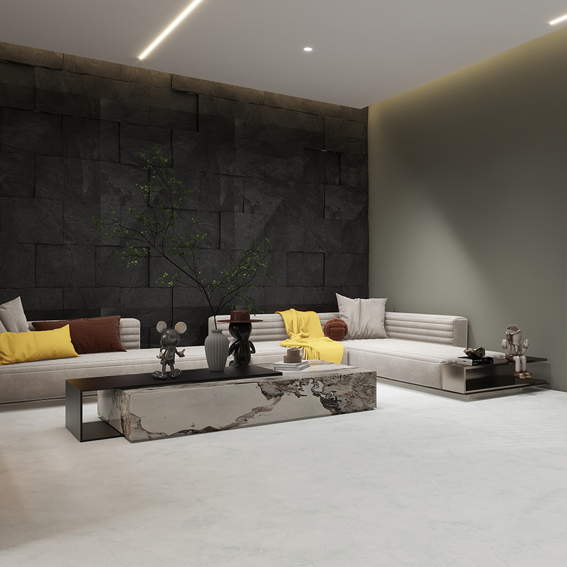 SPC Ламинат Stone Floor MSPC 8мм MP DCA5 Серый мрамор