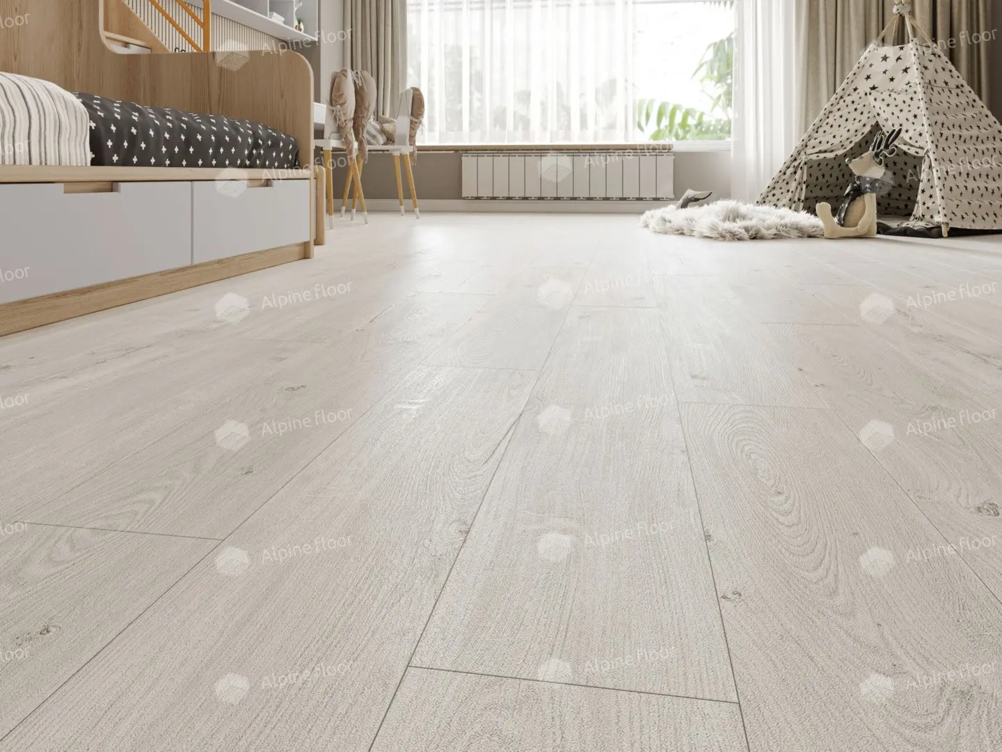 ПВХ-плитка Alpine Floor LVT Sequoia ЕСО 6-3 Секвойя Light 4V 43кл