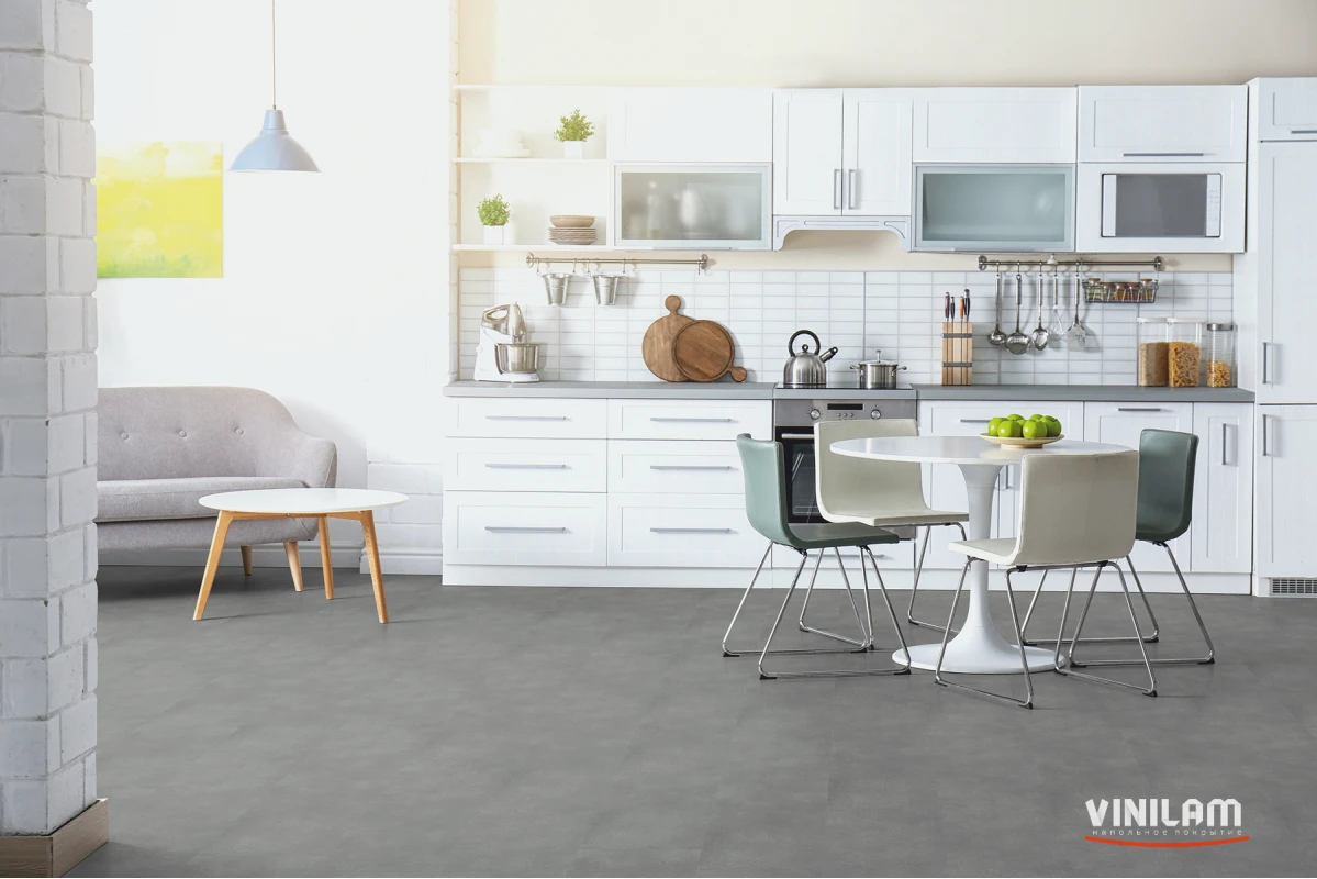 ПВХ плитка VINILAM  Allure Stone Glue 88802 Пыльный Бетон Glue