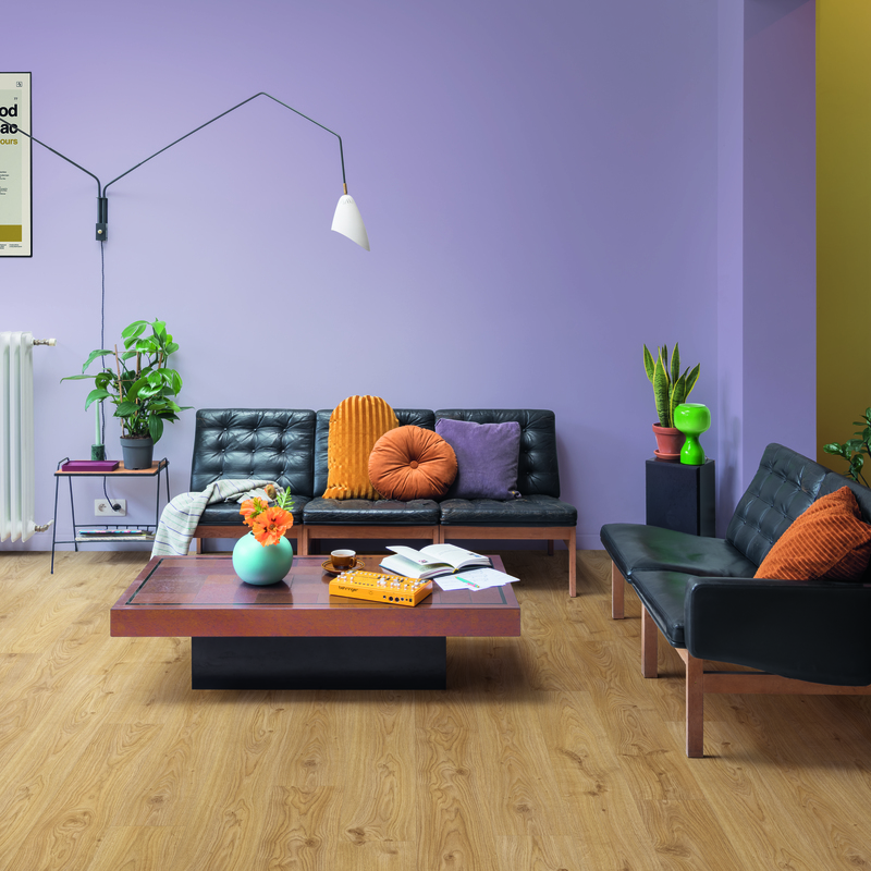 ПВХ-плитка Quick-Step QS Alpha Vinyl BLOS планка AVSPU 40025 Дуб коттедж натуральный