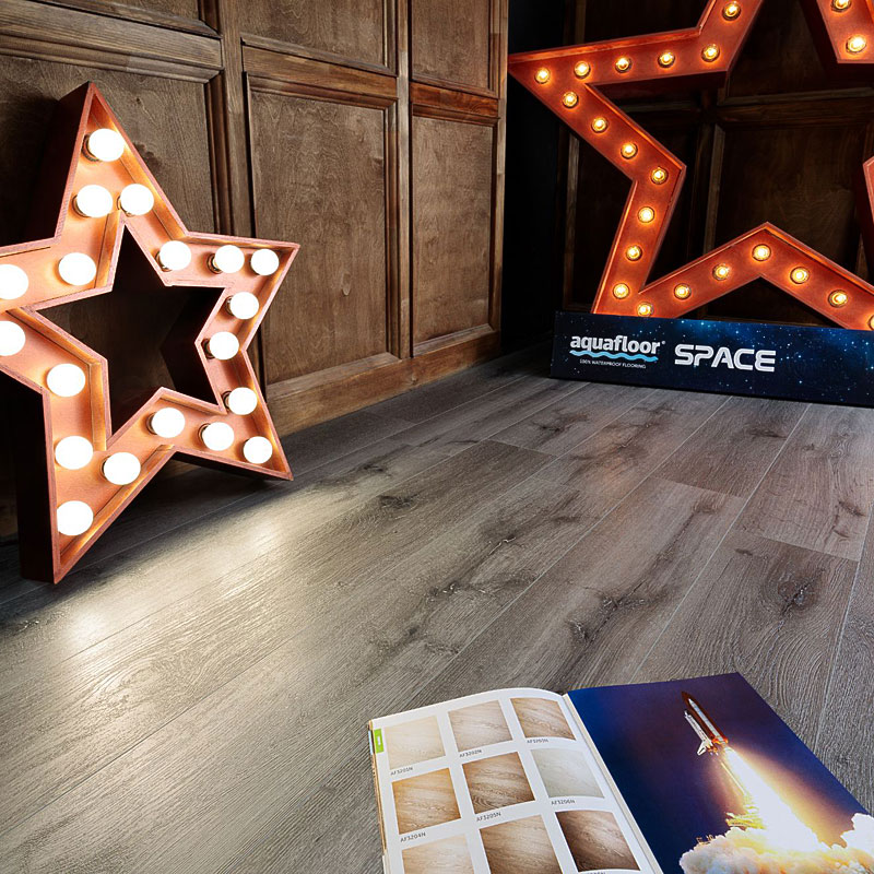 SPC Ламинат Aquafloor SPC Space 4V AF4037SPC