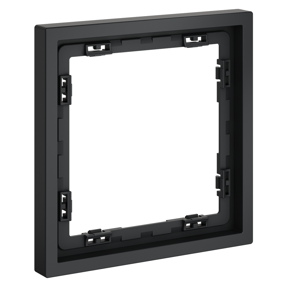 Рамка пластиковая VOLTUM S70 на 1 пост, (графит)