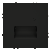 Подсветка светодиодная встраиваемая VOLTUM S70 с датчиком, (черный матовый)