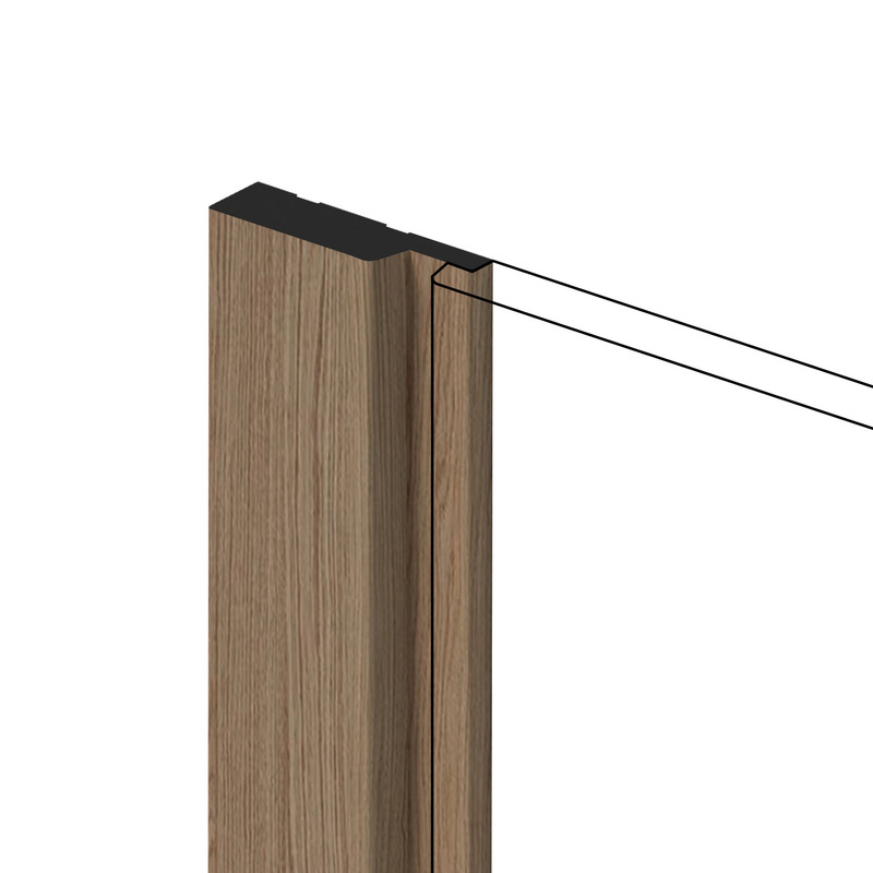 Финишный молдинг HiWood LF124A BR417/ 42 х 12 х 2700