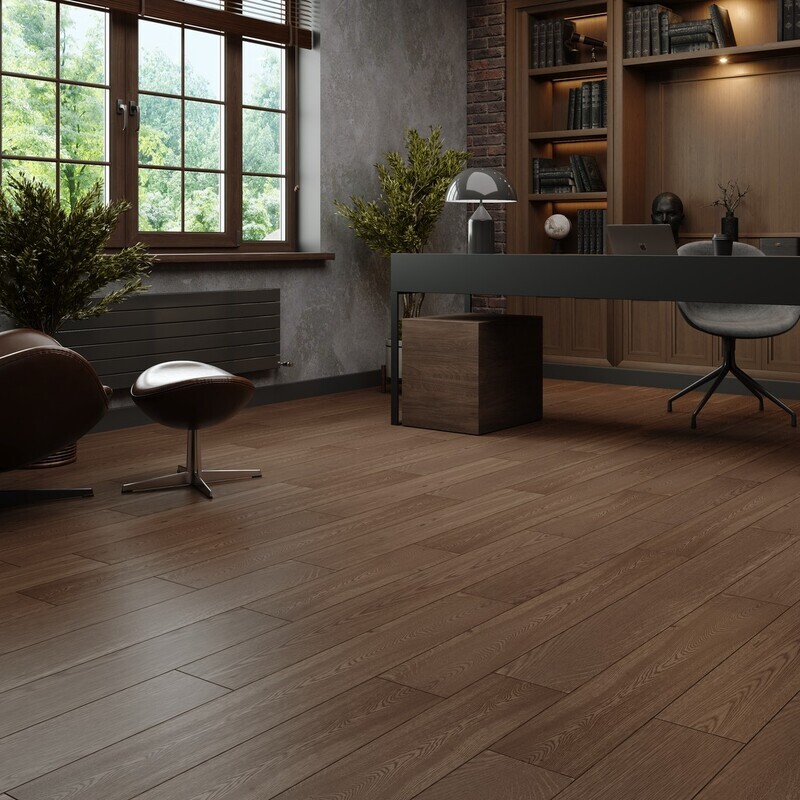 Инженерная доска EPPE 2-х слойная (шип-паз) Арт.: Malmo Дуб Crimson ML 1806, Дуб Натур, Лак