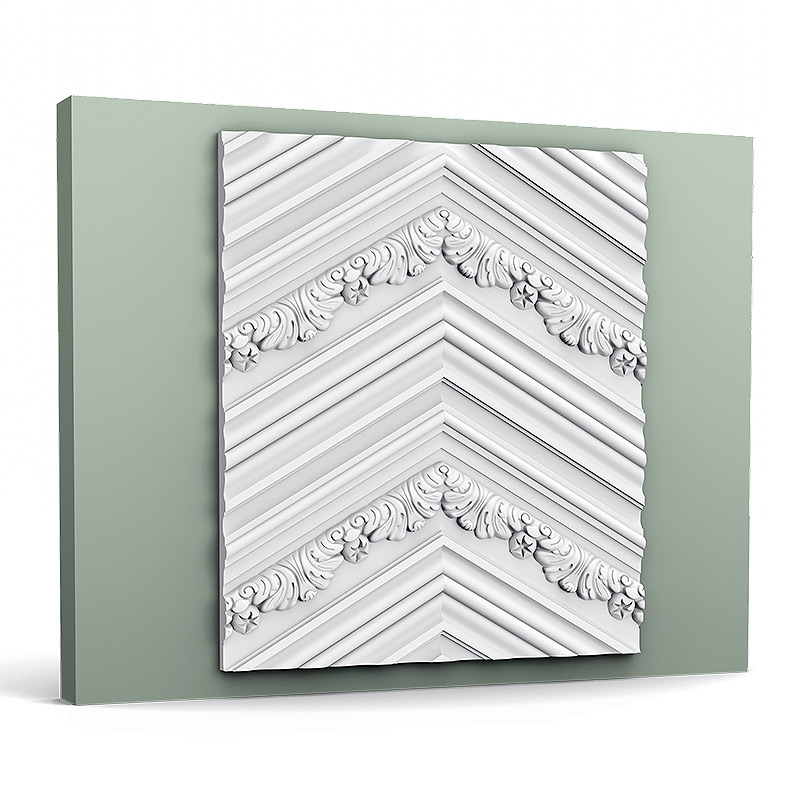 Стеновые панели Orac Decor 3D W130 Chevron Белый
