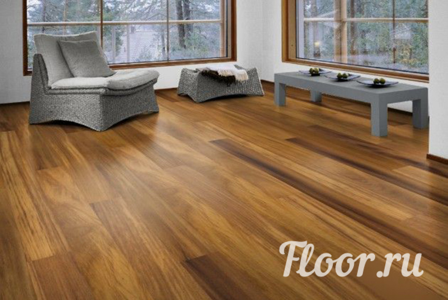 Массивная доска CROWNWOOD Exotic Ироко (Iroko) 250..1500 х 120 х 14 / 2.7