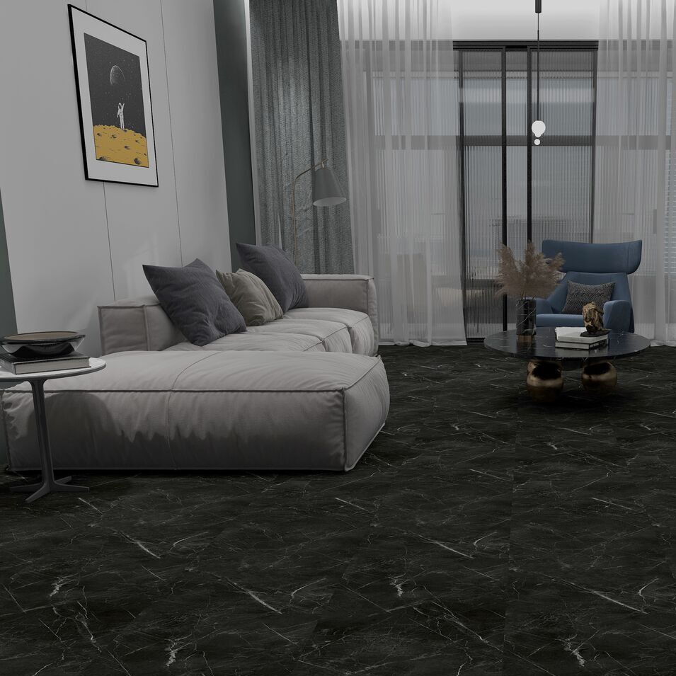 Кварц виниловый ламинат Alta Step Roca New Lock SPC1901 Оникс