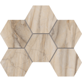 Мозаика BR01 Hexagon 25x28,5 непол.