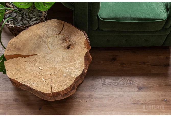 ПВХ плитка VINILAM Glue Дуб Норден (Rich) 8861 Glue