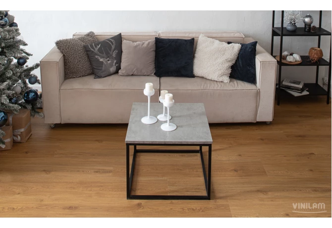 ПВХ плитка VINILAM Glue Luxury 33951 Дуб Севилья Glue