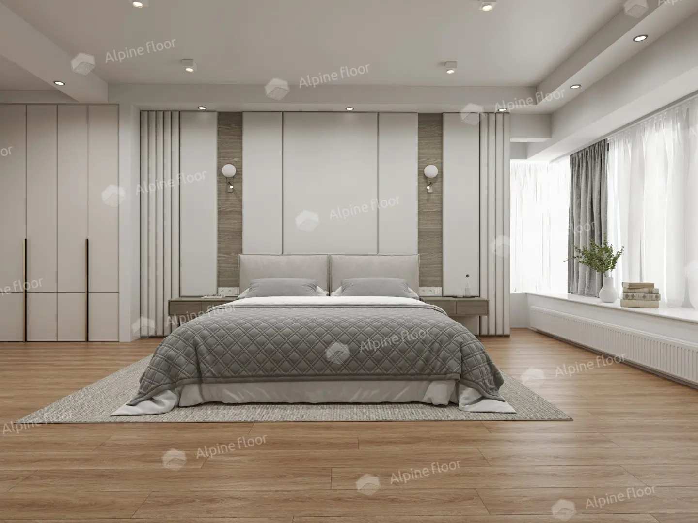 ПВХ-плитка Alpine Floor LVT Easy Line ЕСО 3-22 Сосновый Бор 4V 43кл