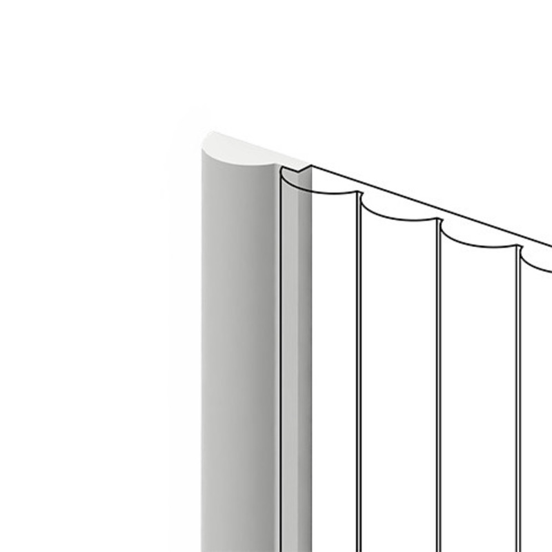 Финишный молдинг Hiwood LF135A NP/ 29.3 х 12 х 2700