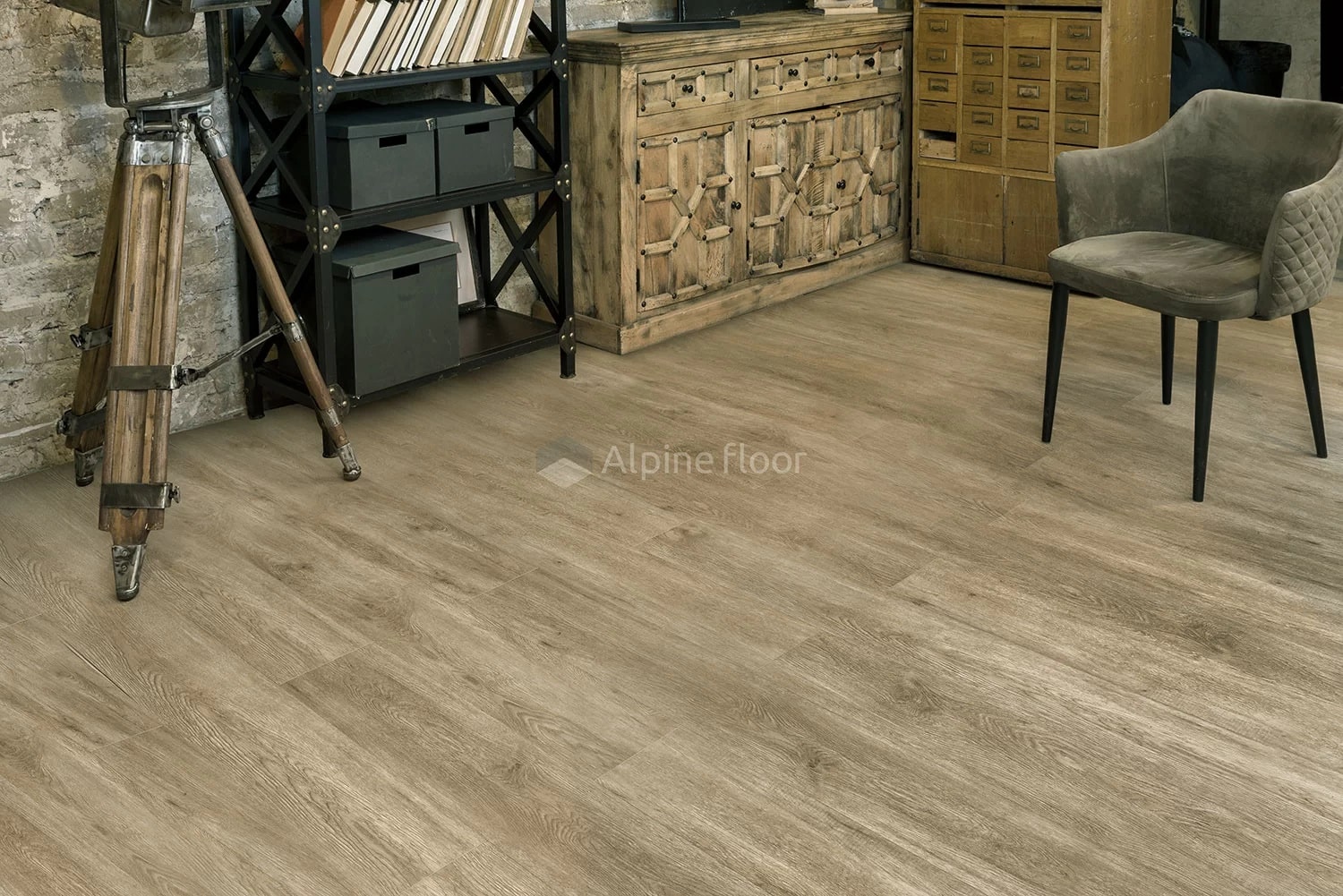 ПВХ-плитка Alpine Floor Grand Sequoia LVT ECO 11-502 Камфора