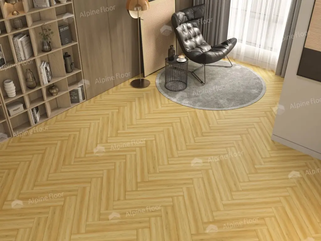 SPC Ламинат Alpine Floor SPC Light Parquet ЕСО 13-28AB Дуб Поллукс 4V 43кл