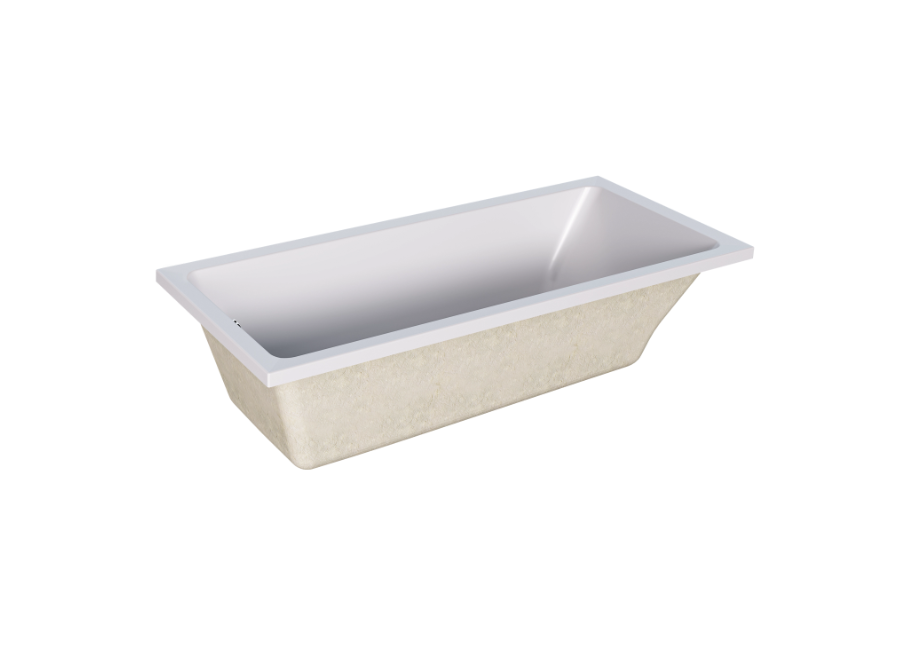 Акриловая ванна 180х80 см Creto Bosco 17-18080 белая