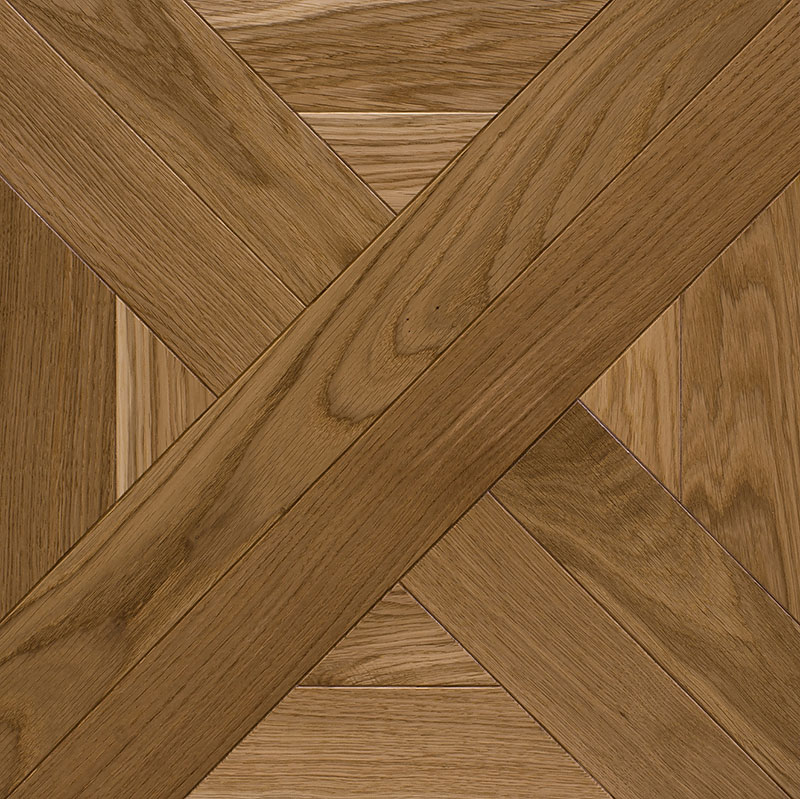 Модульный паркет CROWNWOOD Экспрессия Гордон 2-х слойный шип-паз/УФ-масло/фаска Пулито (Порода: Дуб)