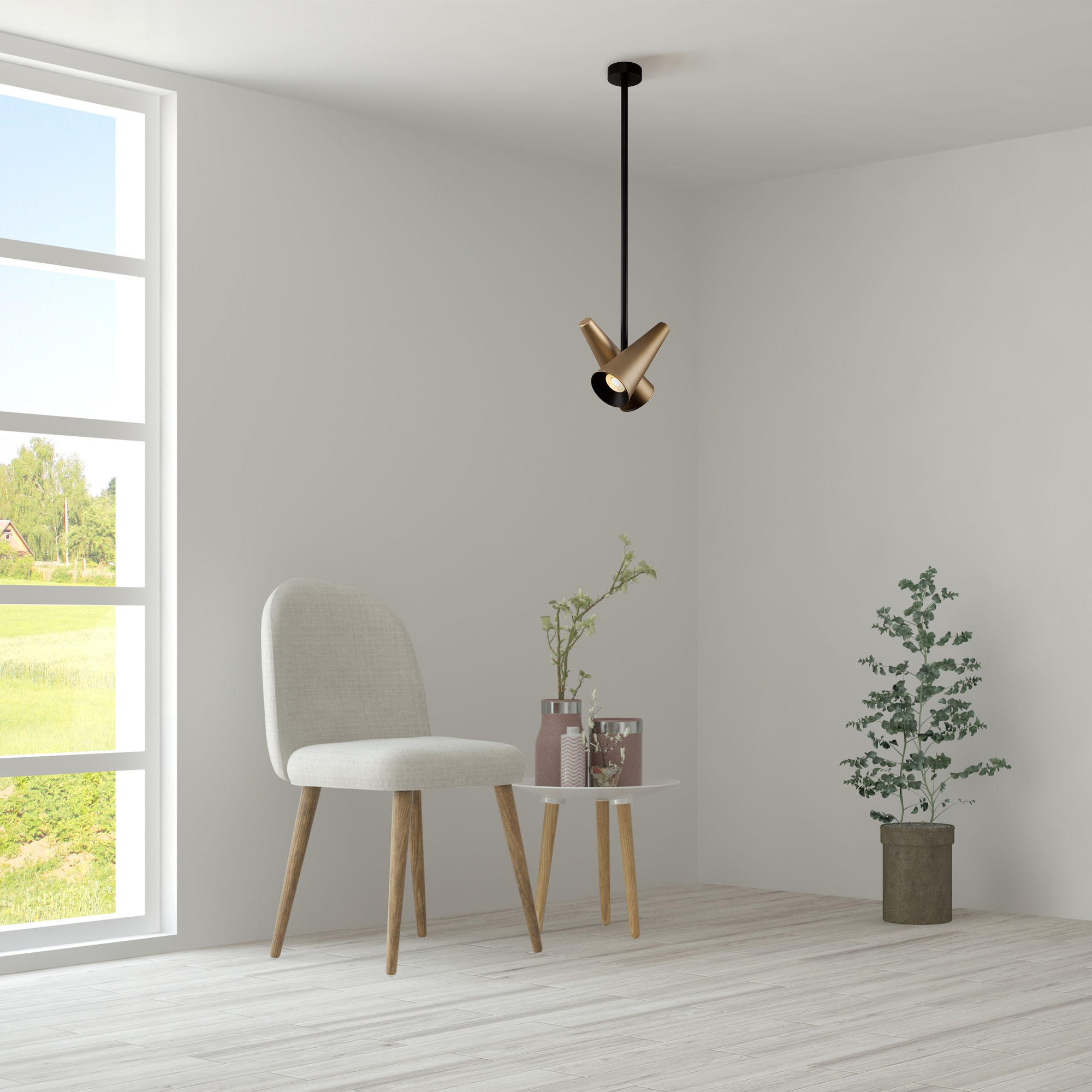 Подвесной светильник Maytoni MOD095PL-02BS