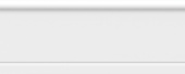 Бордюр Gatsby глянцевый белый 10х25