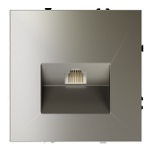 Розетка компьютерная встраиваемая VOLTUM S70 RJ45 кат.6, (шелк)