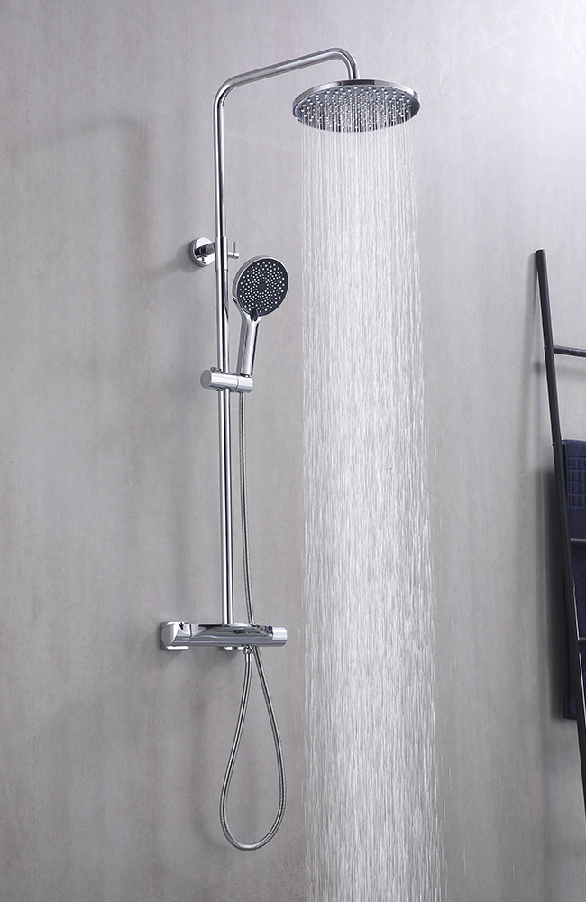 Душевая стойка Creto Mare 1.0 MARE-DCB-CR 3 режима, хром