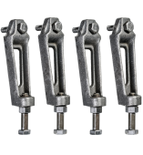 Комплект ножек к чугунным ваннам Creto универсальные