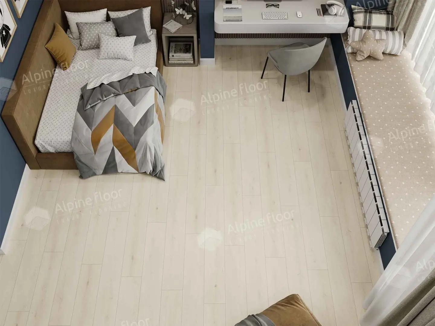 ПВХ-плитка Alpine Floor Grand Sequoia LVT ECO 11-2502 Гиперион