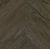 Паркет елка ESTA Chevron Nova Eco Oak Elite Lava Grey Extra Matt Lacquered Gloss 5% 15509