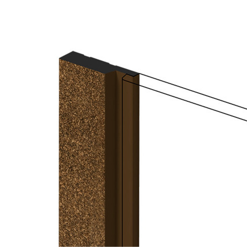 Финишный молдинг Hiwood LF124A G387/ 42 х 12 х 2700