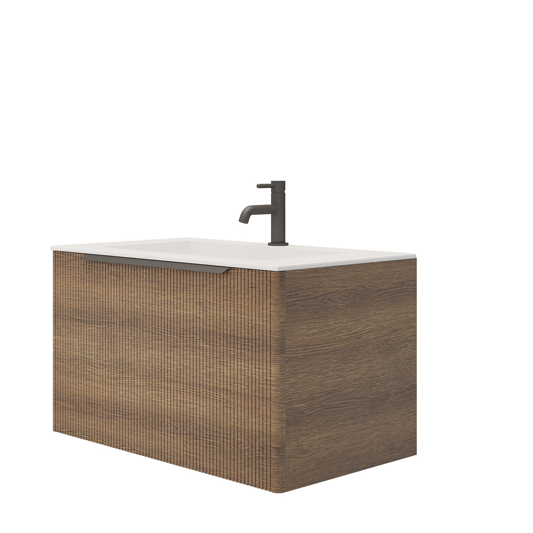 Тумба под раковину Creto Luna Wood 80 см 17-WD80