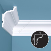 Карниз Bello Deco K10 100x70x2000