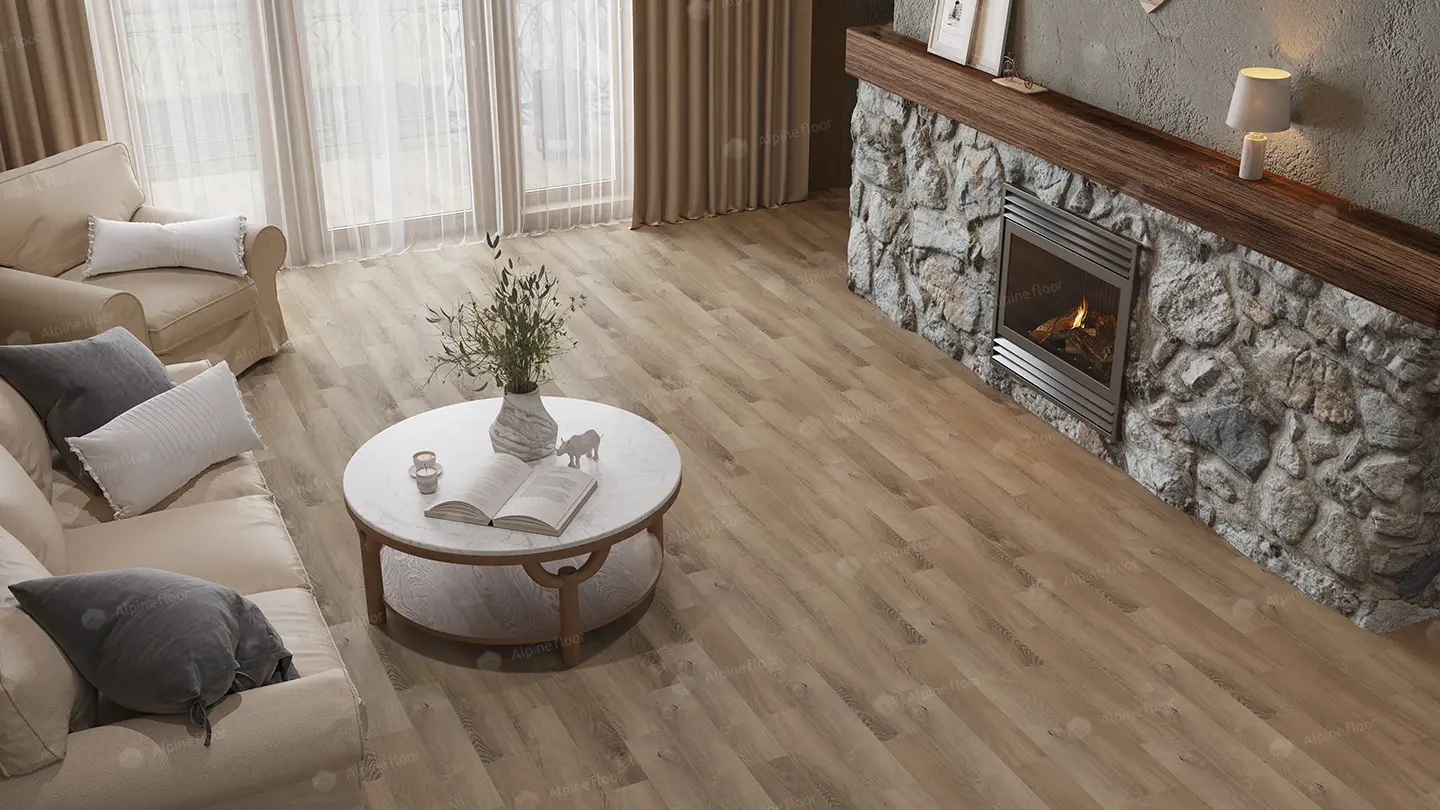 SPC Ламинат Alpine Floor SPC Light Parquet ECO 13-17AB Дуб Синистра 4V 43кл