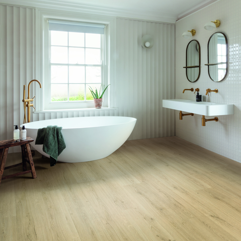 ПВХ-плитка Quick-Step QS Alpha Vinyl BLOOM планка AVMPU 40236 Эко беж