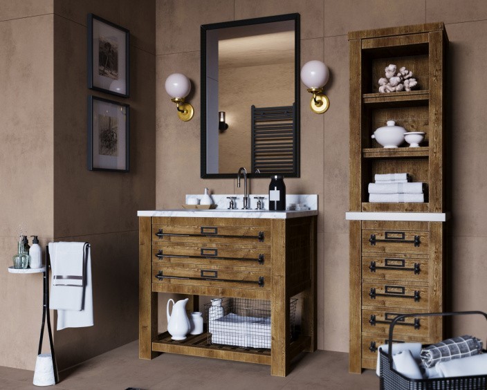 Керамогранит Buono Ceramica  Clayton Colori Brown Matt CVL4496M