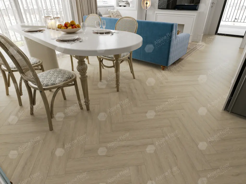 SPC Ламинат Alpine Floor SPC Light Parquet ЕСО 13-25AB Дуб Денеб 4V 43кл