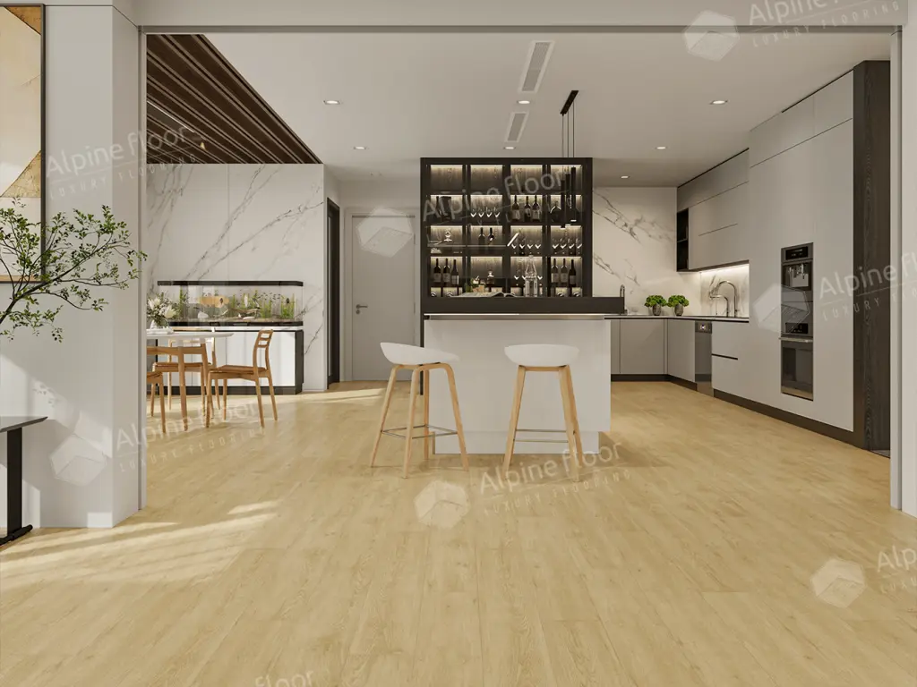 ПВХ-плитка Alpine Floor Liberty Loose Lay LVT Дуб Ваниль Селект ECO 23-2