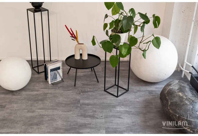 ПВХ плитка CERAMO VINILAM Glue 2,5 мм Цемент Серый 71616 Glue