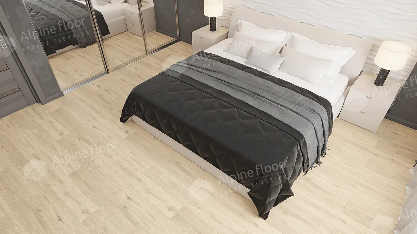 ПВХ-плитка Alpine Floor Liberty Loose Lay LVT Дуб Ваниль ECO 23-1