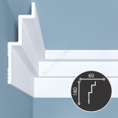 Карниз Bello Deco K24 180x60x2000